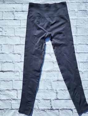 Spiritual Gangster Leggings Medium Blue Gray Seamless Textured